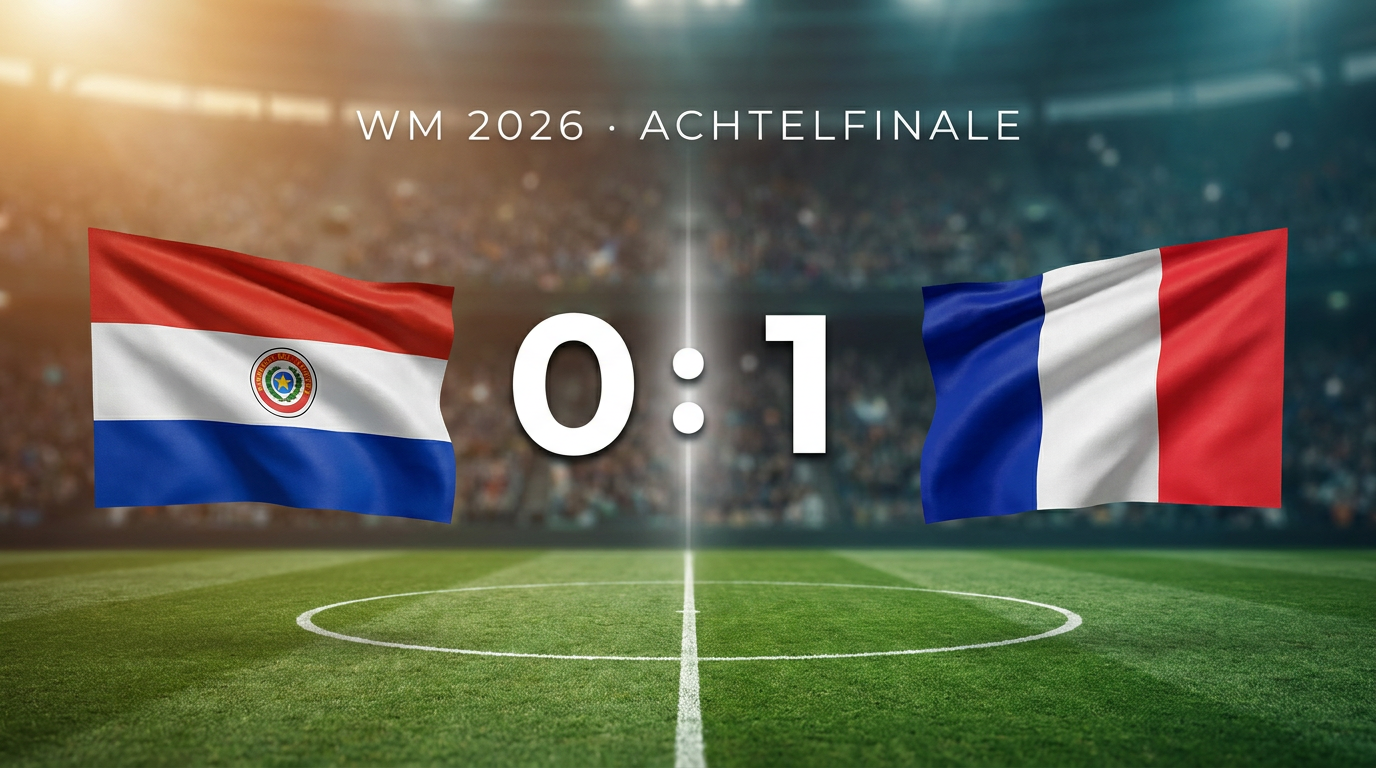 WM 2026: Paraguay 0:1 Frankreich – Spielbericht & Stimmen