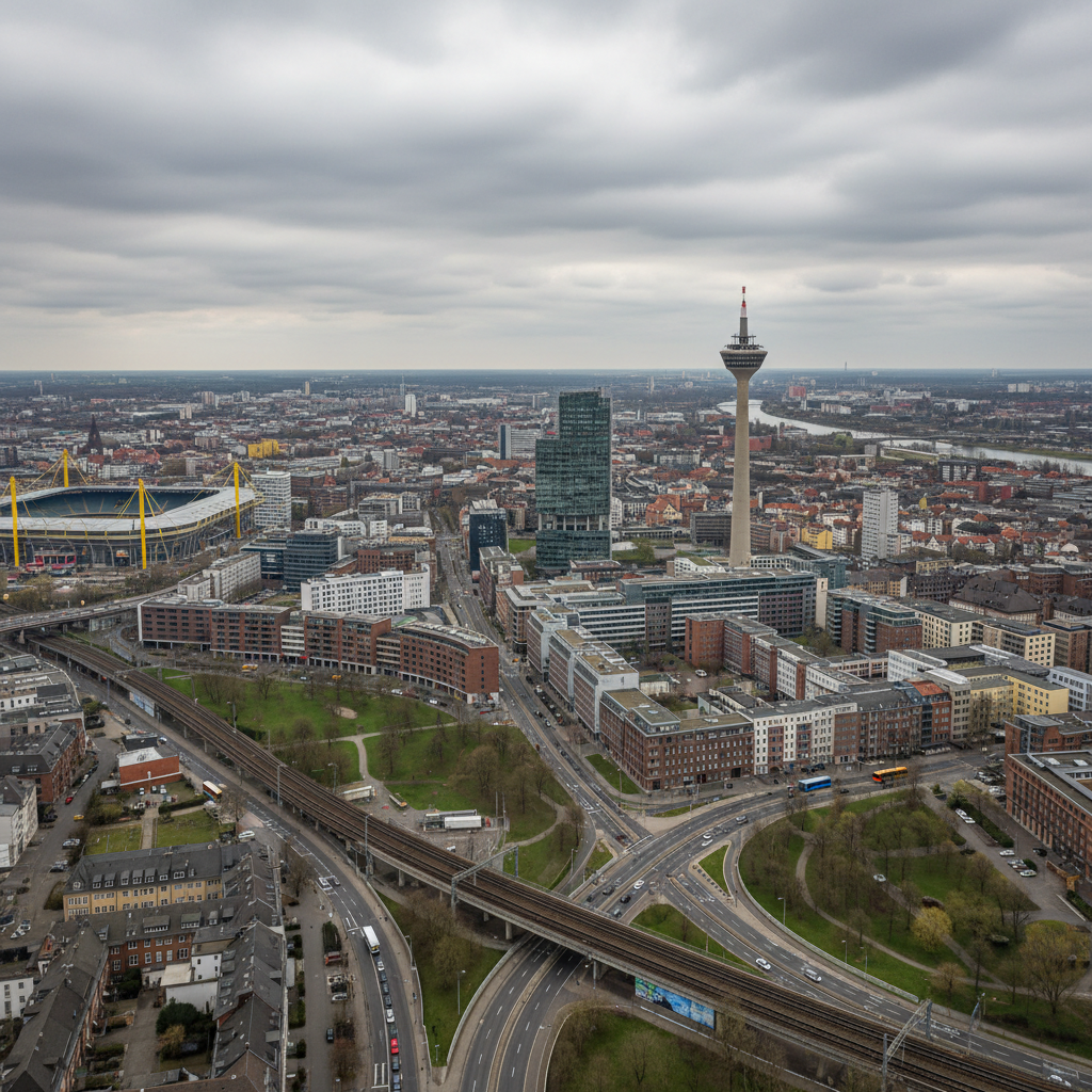 Dortmund erwartet heute strahlenden Sonnenschein und 25 Grad Celsius