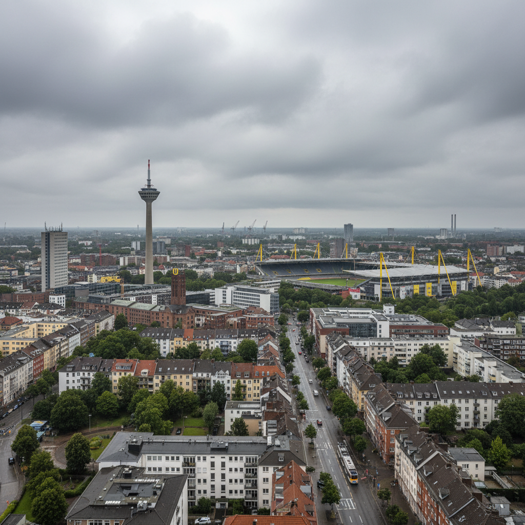 Dortmund erwartet heute strahlenden Sonnenschein und Temperaturen von 30°C