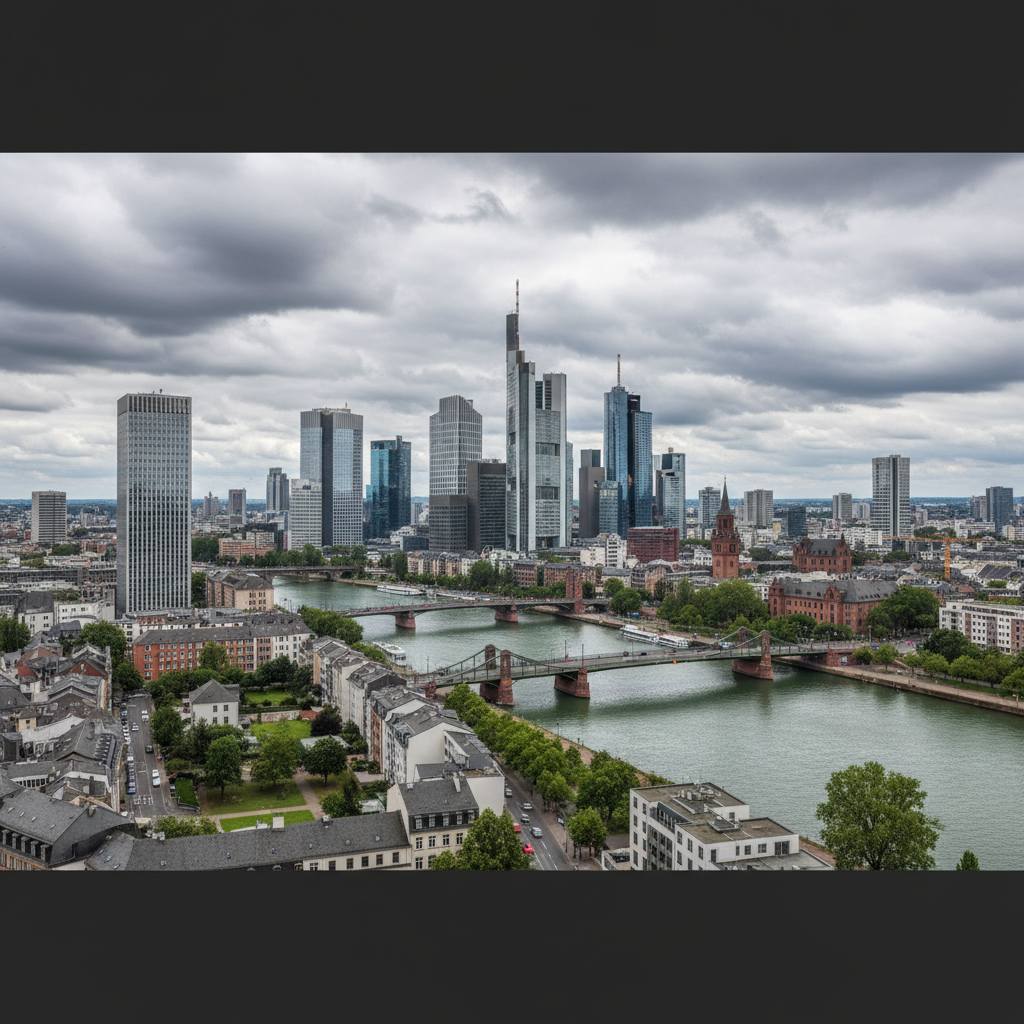 Strahlender Sonnenschein und 29°C erwarten Frankfurt am Main heute