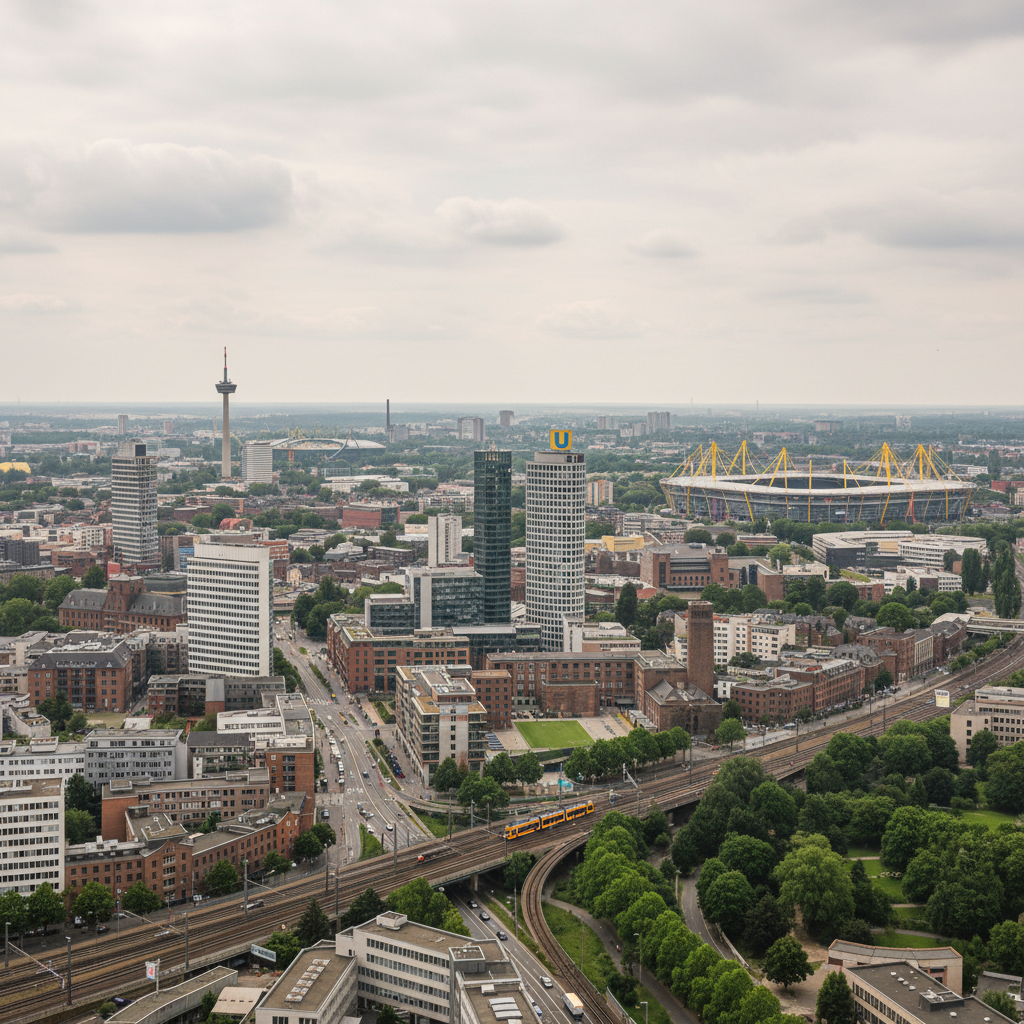 Strahlender Sonnenschein und 30°C erwarten Dortmund heute