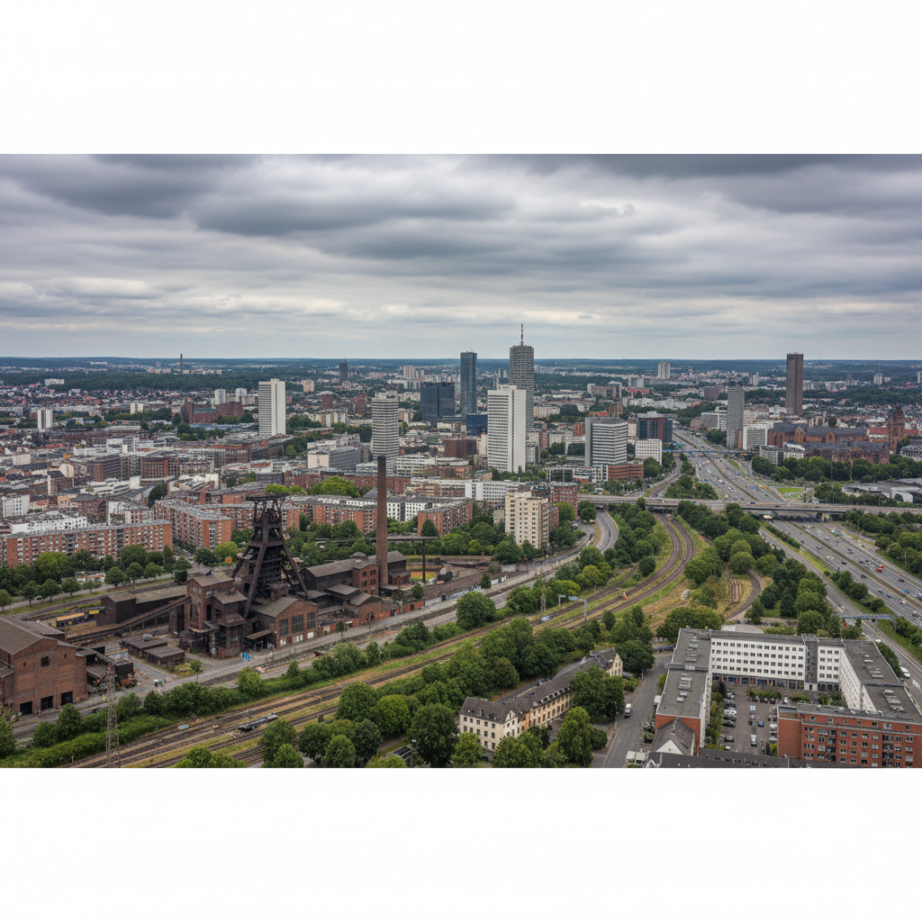 Strahlender Sonnenschein in Essen mit Temperaturen von bis zu 31°C