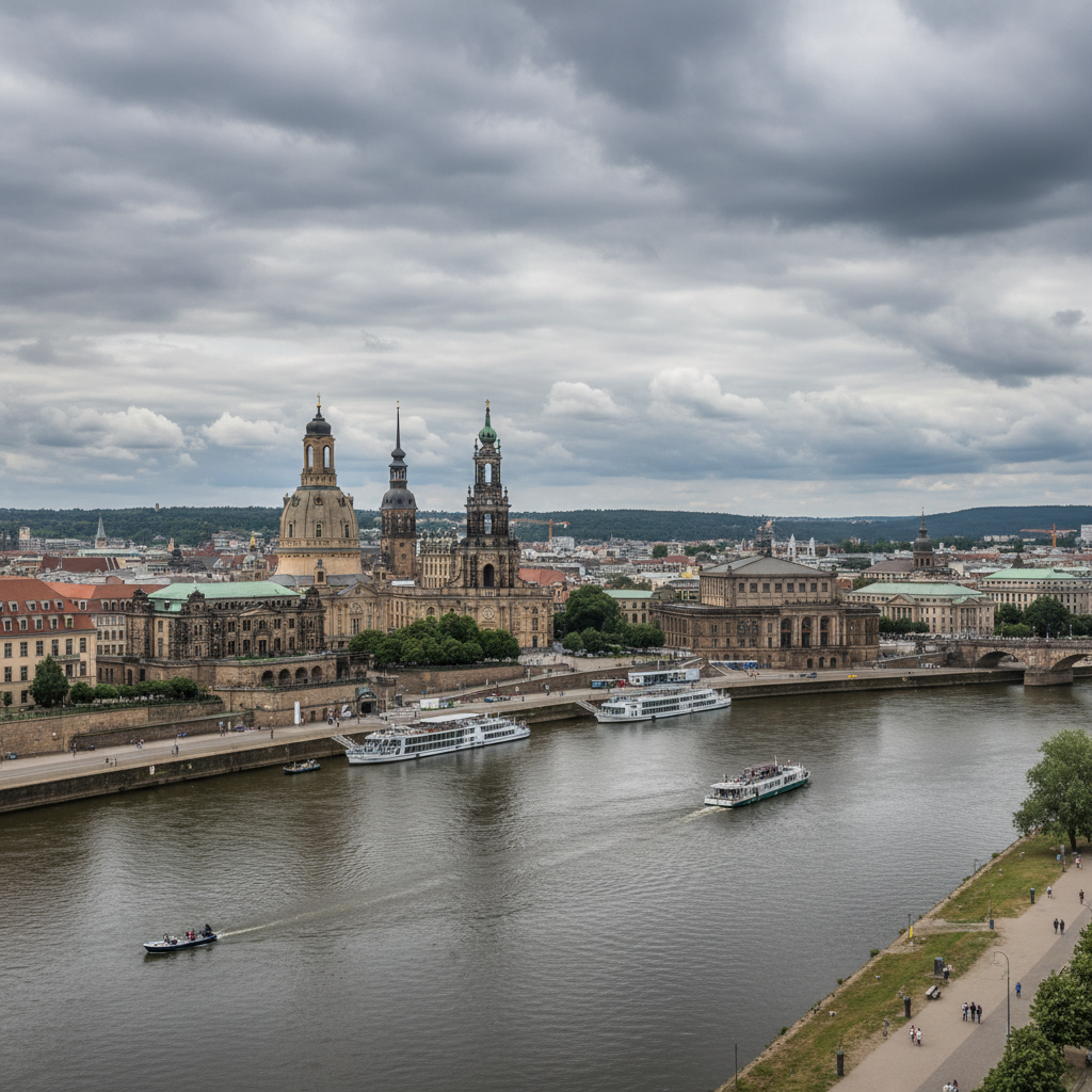 Dresden-Wetter: Heute 21°C mit vereinzelten Regenschauern in der Umgebung