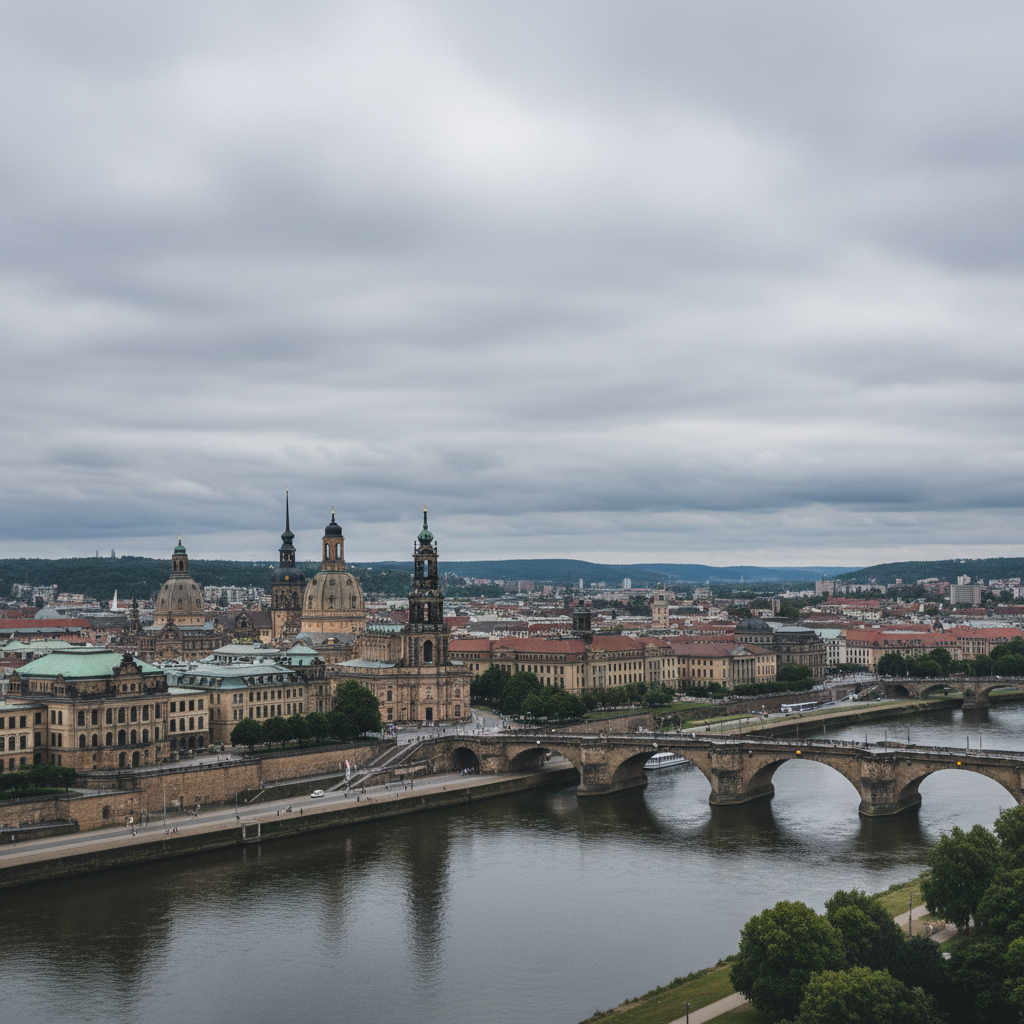 Dresden heute: Heiter bis wolkig mit Temperaturen um 21 Grad Celsius
