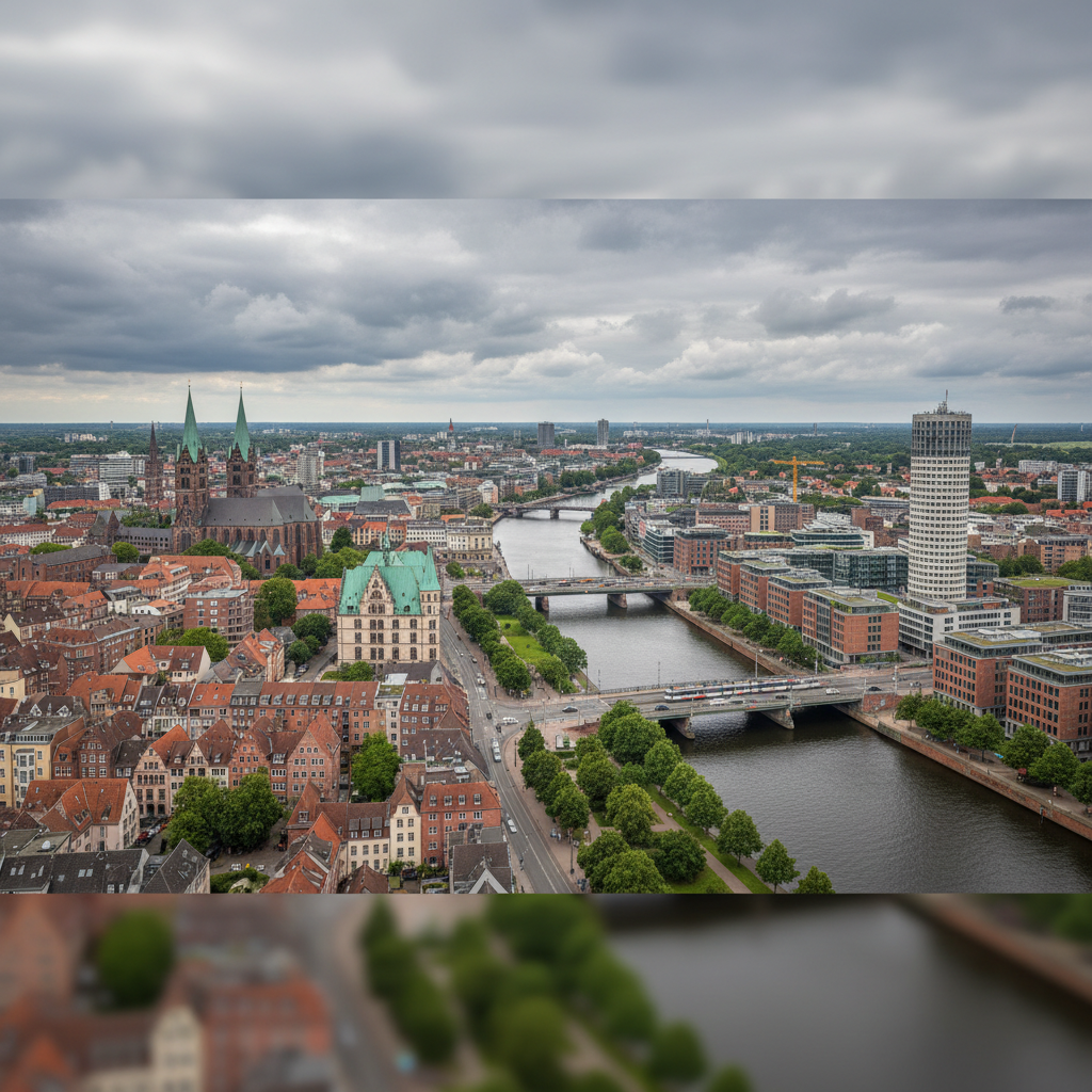 Bremen freut sich auf sonnige 27°C heute