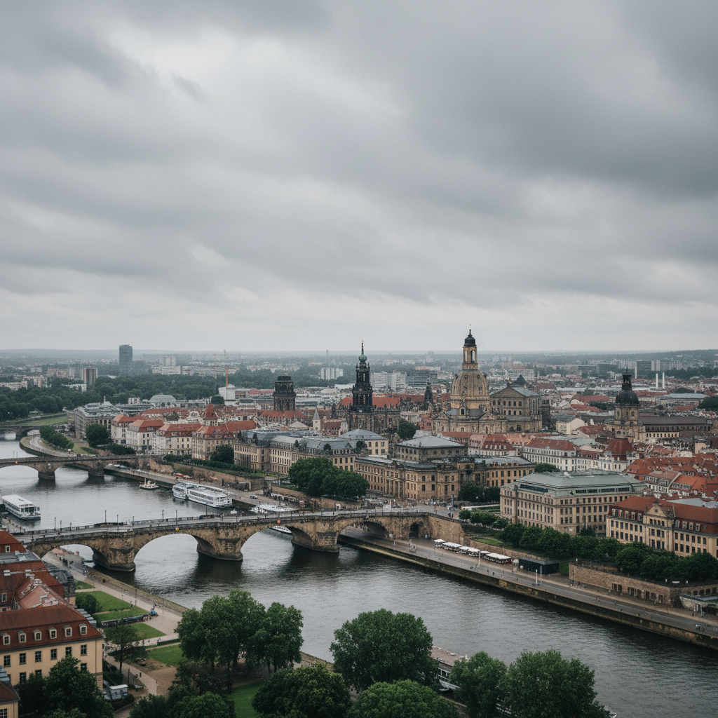 Dresden erwartet heute strahlenden Sonnenschein mit Temperaturen bis zu 36°C