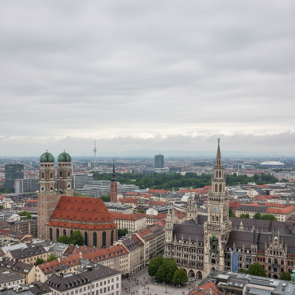 Wettervorhersage für München am 15. Juli 2026: Regenschauer und milde Temperaturen