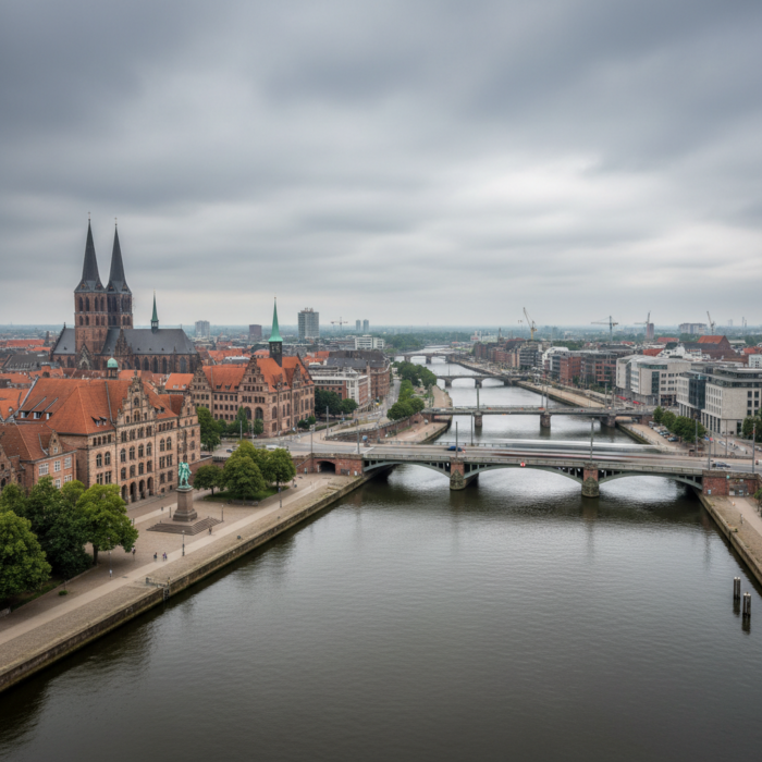 Wettervorhersage für Bremen am 6. Juli 2026: Leichte Regenschauer erwartet