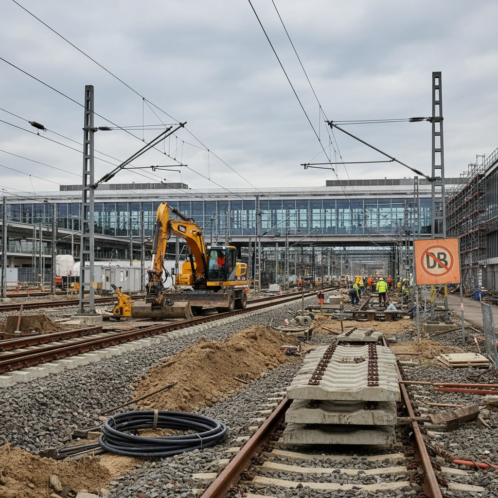 Bahnstrecke zwischen Köln und Düsseldorf nach Sabotage weiterhin gesperrt