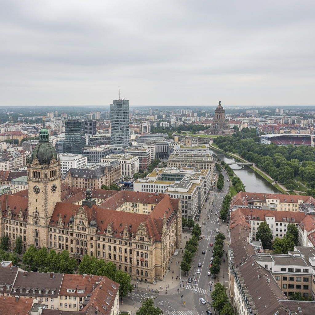 Leipzig heute: 23°C und wechselnde Wolken am Himmel
