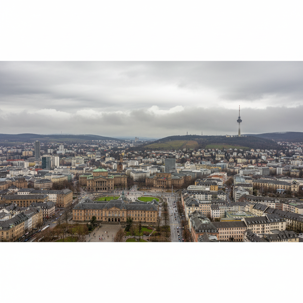Stuttgart erlebt heute 30°C und vereinzelte Regenschauer