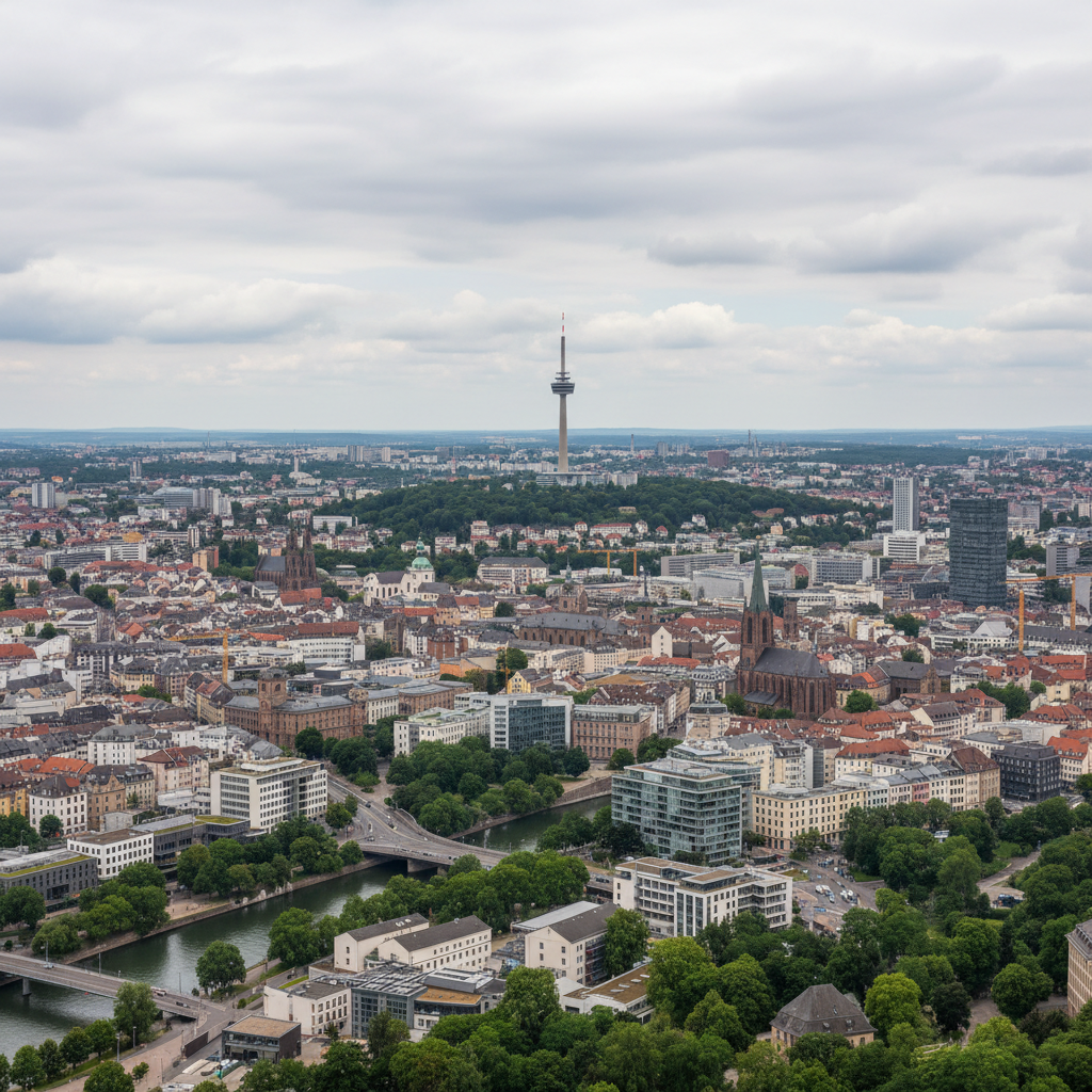 Stuttgart erwartet heute 26°C mit teils bewölktem Himmel