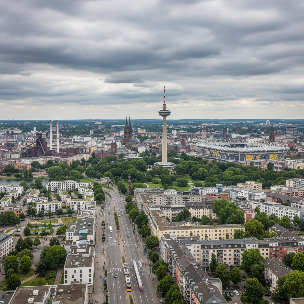 Dortmund erwartet heute strahlenden Sonnenschein und angenehme 25°C