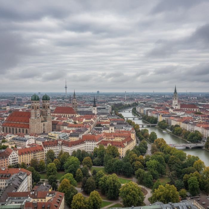 Wettervorhersage für München am 19. Juli 2026: Regenschauer und milde Temperaturen