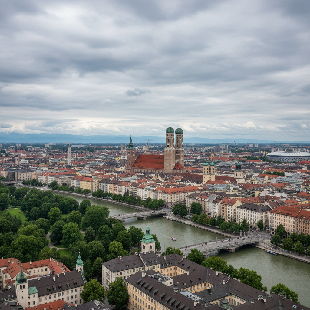 Wettervorhersage für München am 27. Juli 2026: Leichter Nieselregen und milde Temperaturen