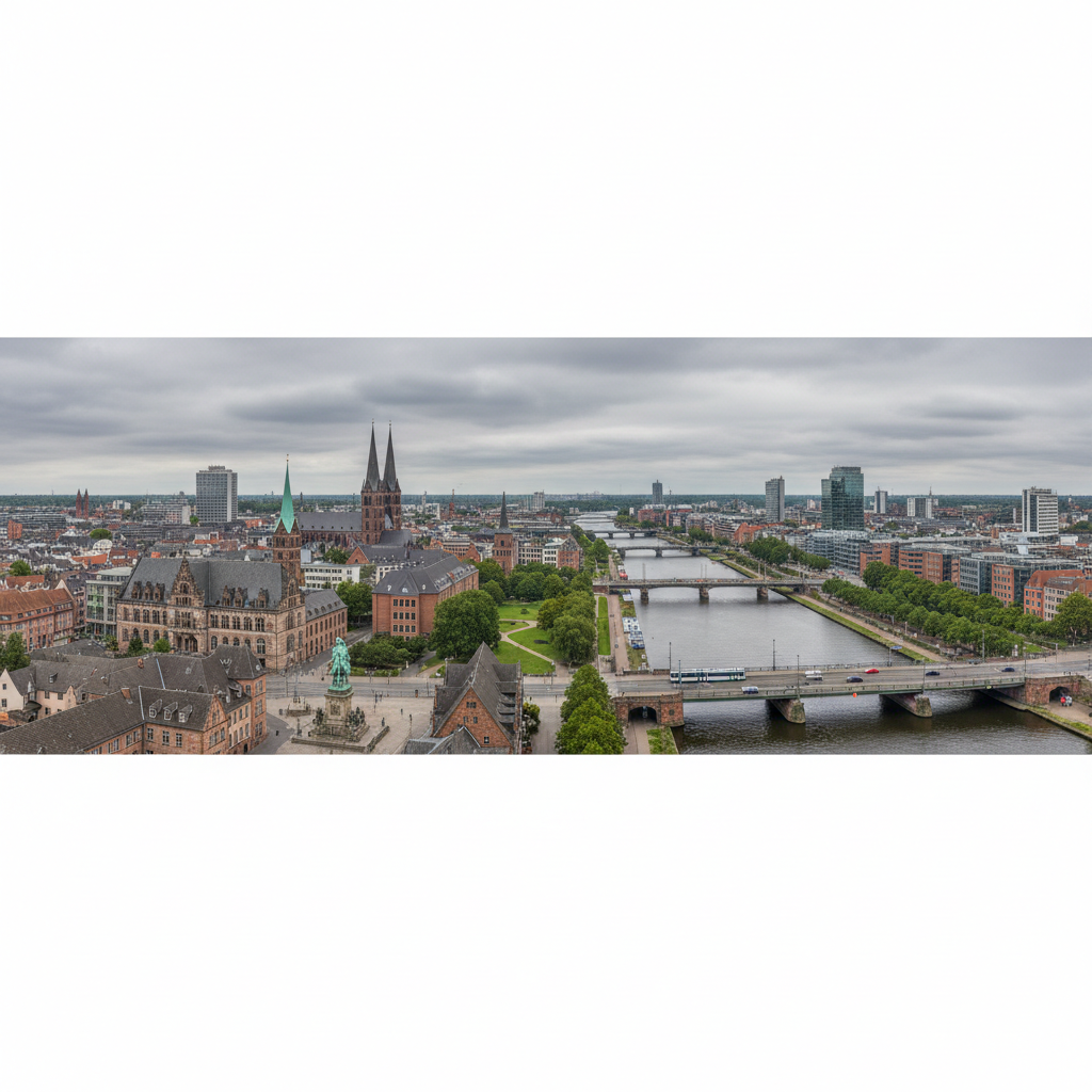 Bremen heute: Wolken dominieren den Himmel, Temperatur erreicht 19°C