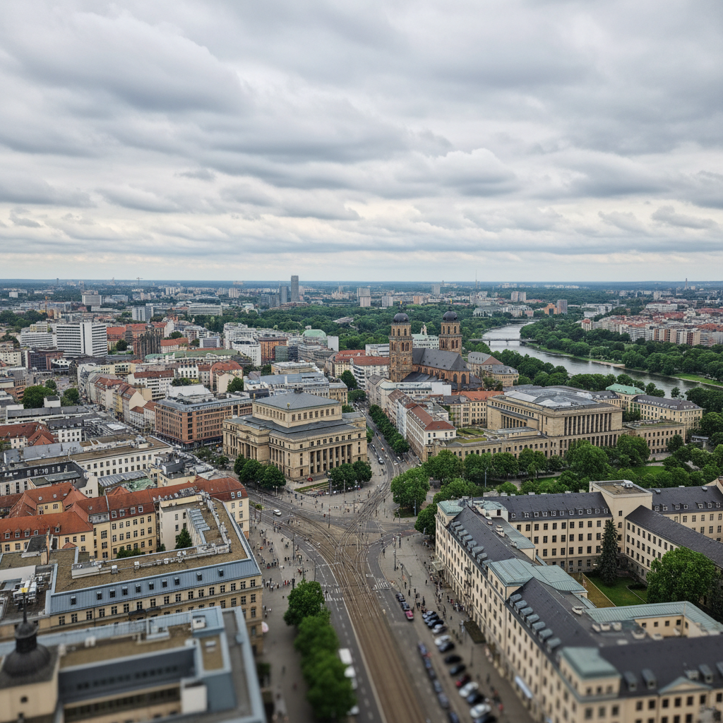 Wettervorhersage für Leipzig am 14. Juli 2026: Mäßiger Regen und 26°C