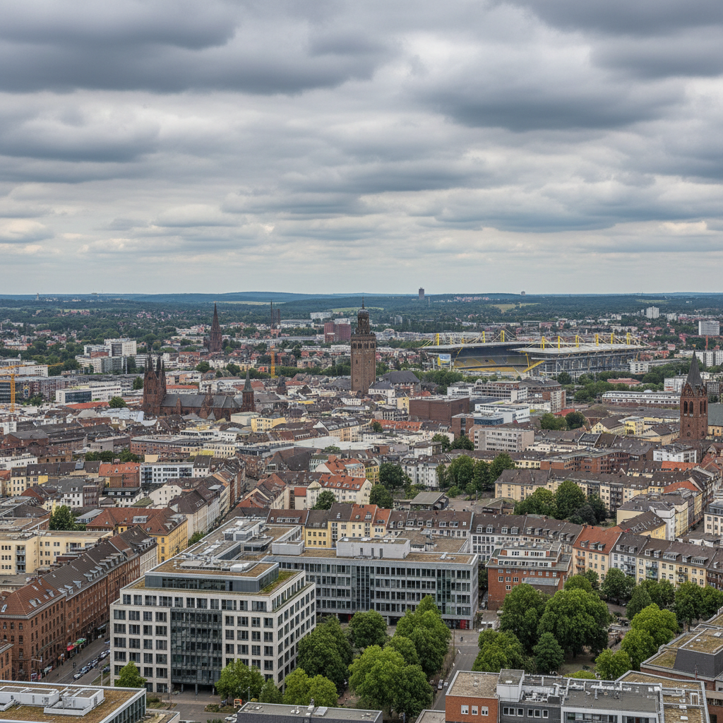 Strahlender Sonnenschein und 26°C erwarten Dortmund heute