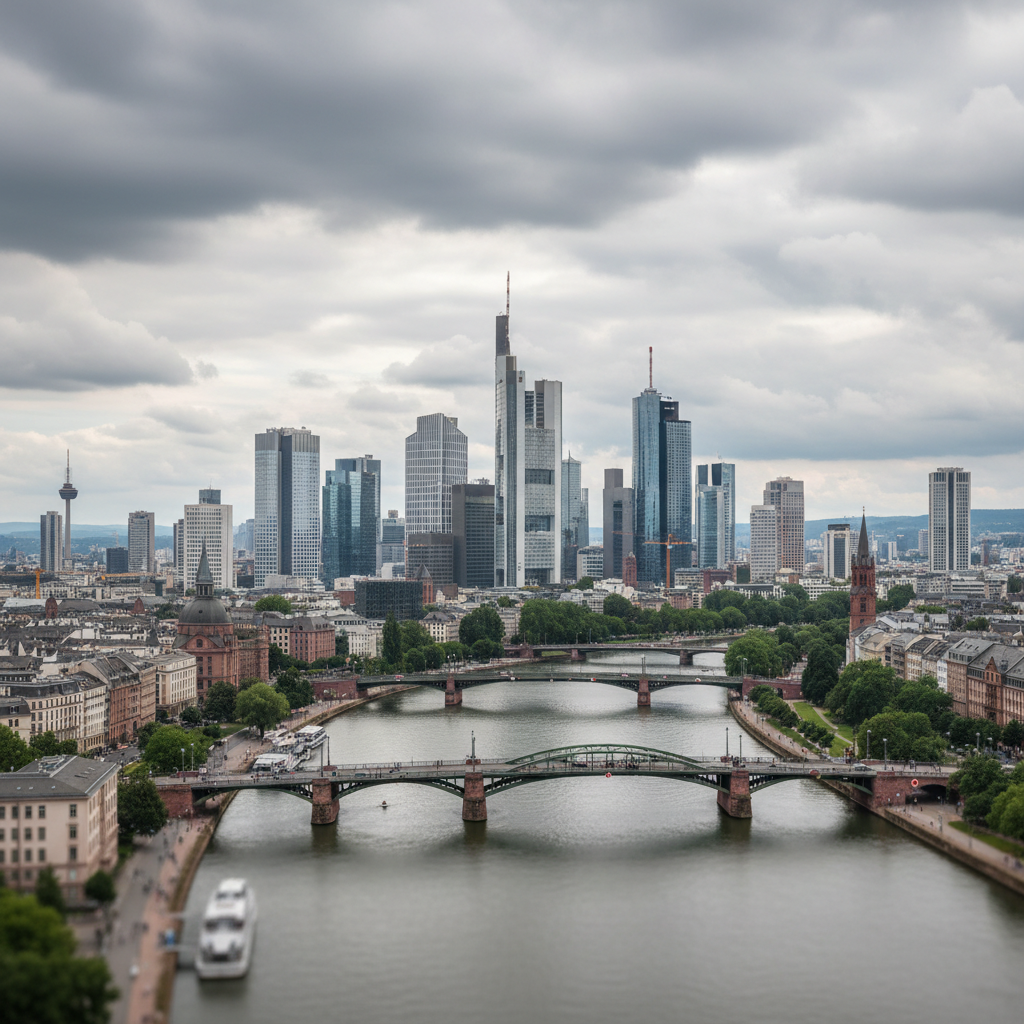 Frankfurt am Main erwartet heute strahlenden Sonnenschein und 32°C Temperaturen