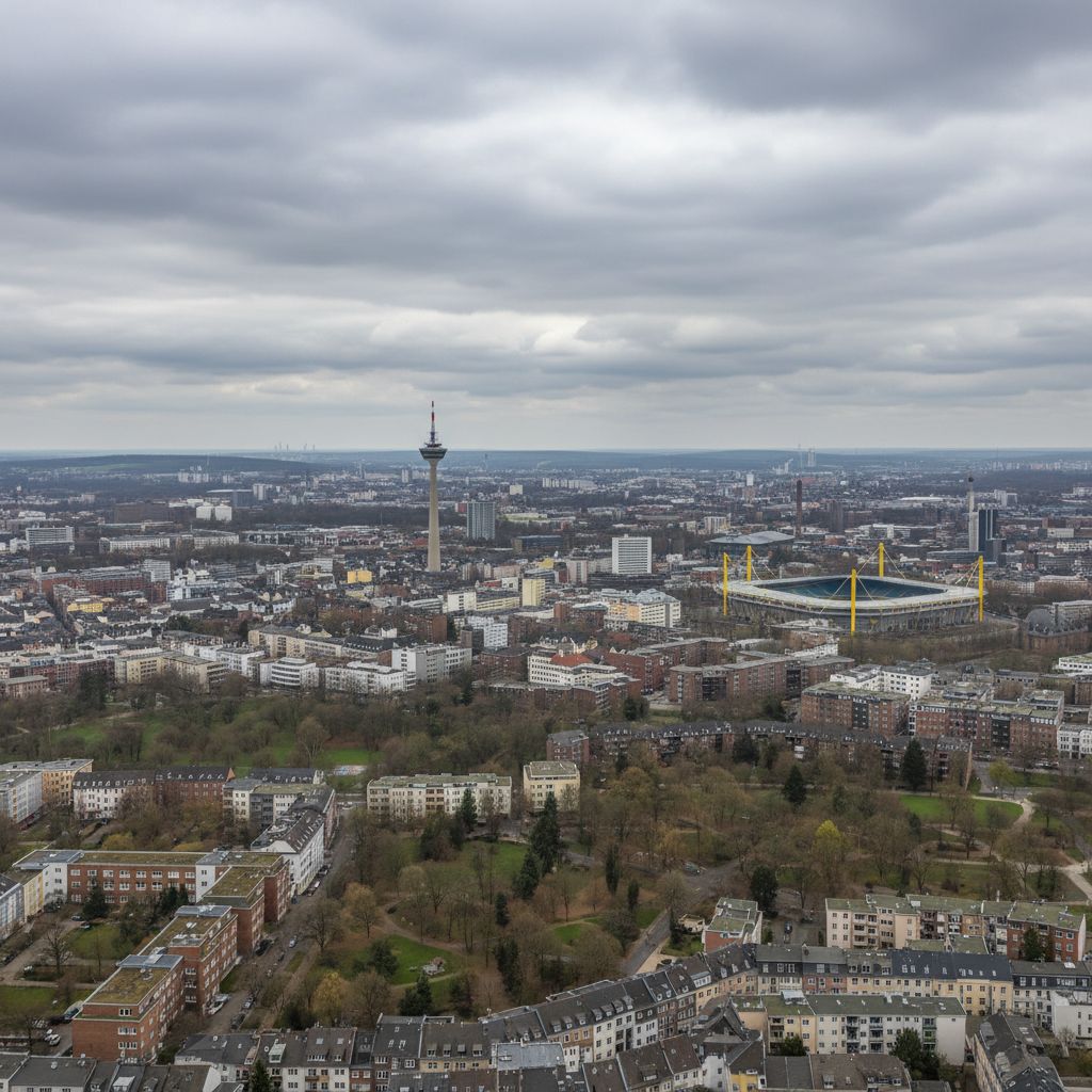 Dortmund heute: Wolken dominieren bei angenehmen 21 Grad Celsius