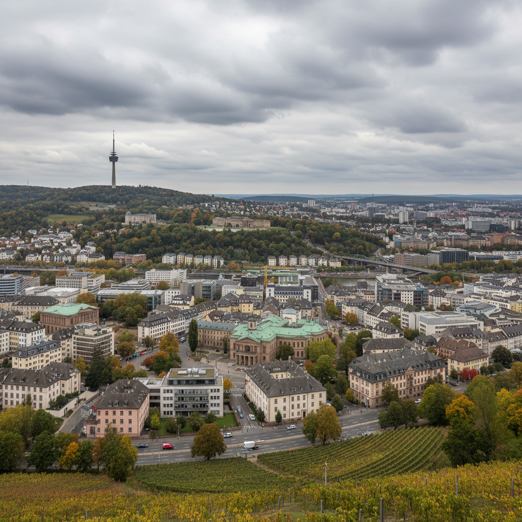 Wetterlage in Stuttgart: 32°C und wechselnder Bewölkungsgrad heute