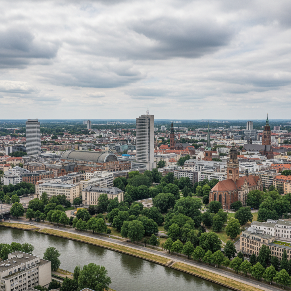 Leipzig heute: Sonnige Abschnitte und 32°C im Mix mit Wolken