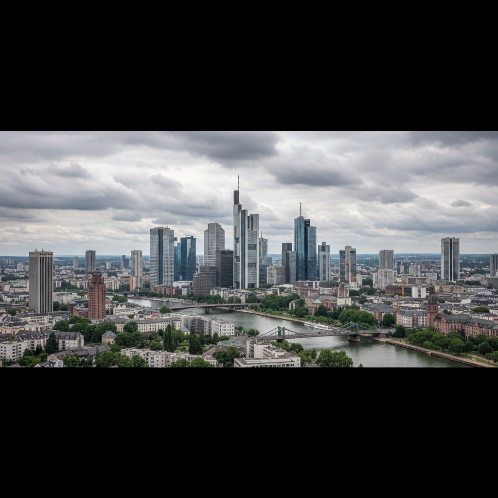 Frankfurt am Main erwartet heute strahlenden Sonnenschein und Temperaturen von 36°C