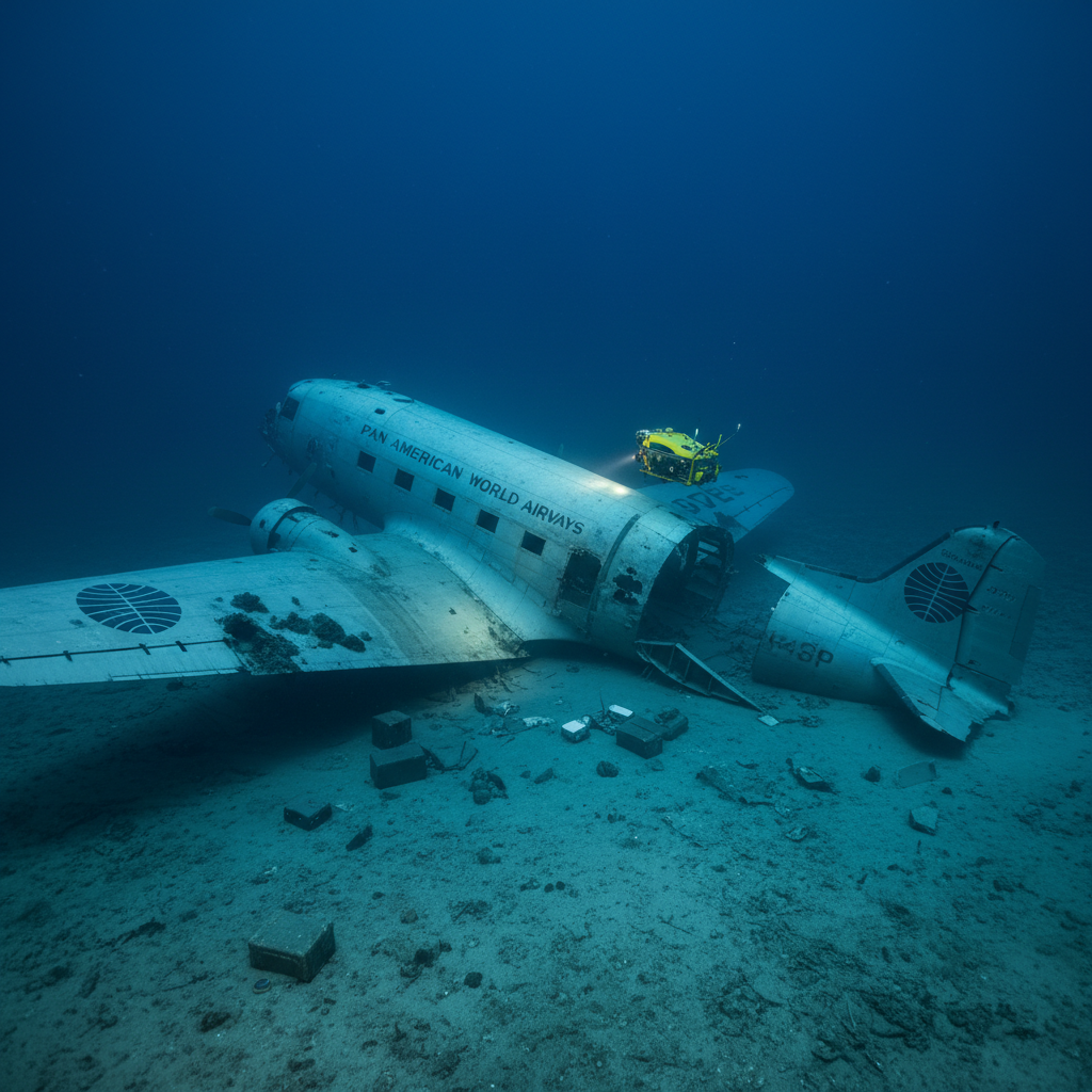 Pan-Am-Flug 526: Wiederentdeckung des vermissten Flugzeugs im Atlantik