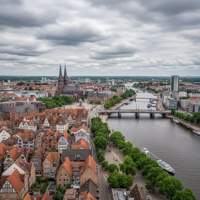 Wettervorhersage für Bremen am 3. Juli 2026: Leichte Regenschauer erwartet