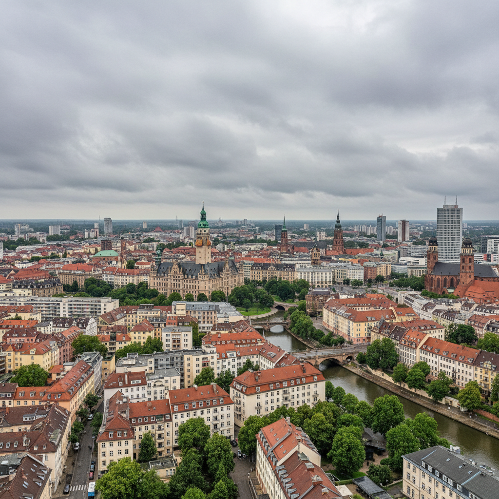 Leipzig heute: Strahlender Sonnenschein und angenehme 24 Grad Celsius