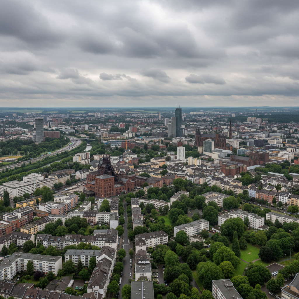 Essen heute: 30°C mit wechselnder Bewölkung erwartet