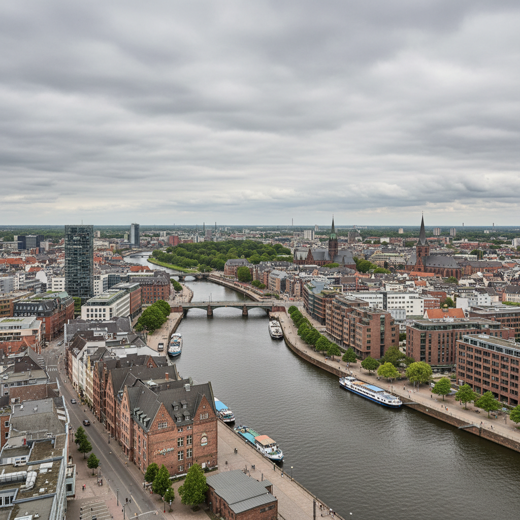 Wettervorhersage für Bremen am 24. Juli 2026: Nebel und milde Temperaturen