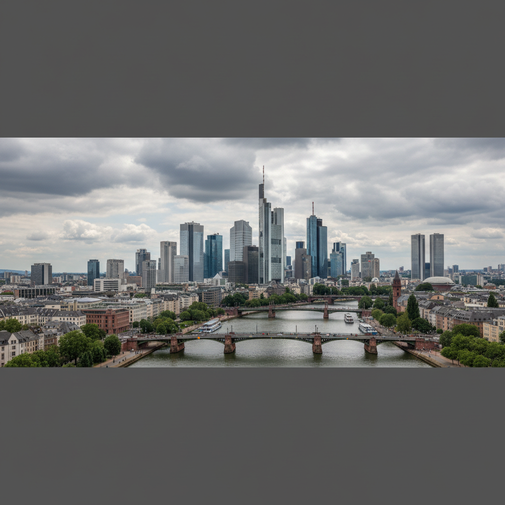 Frankfurt am Main erlebt heute strahlenden Sonnenschein und 30°C Wärme