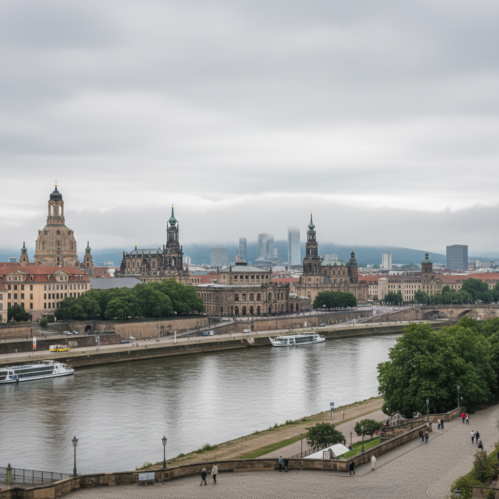 Dresden-Wetter: Heute leichte Regenschauer und Temperaturen um 19°C erwartet