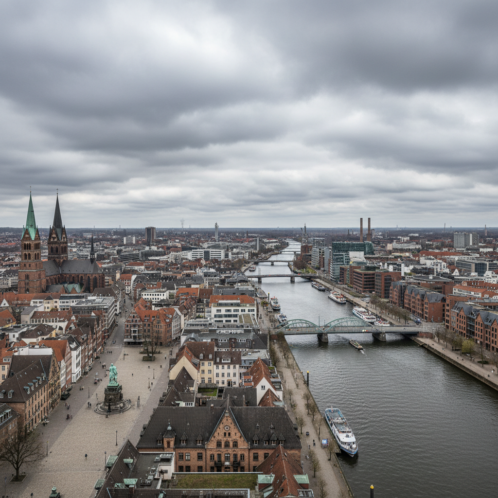 Bremen heute: Dichte Nebelschwaden bei sommerlichen 28 Grad