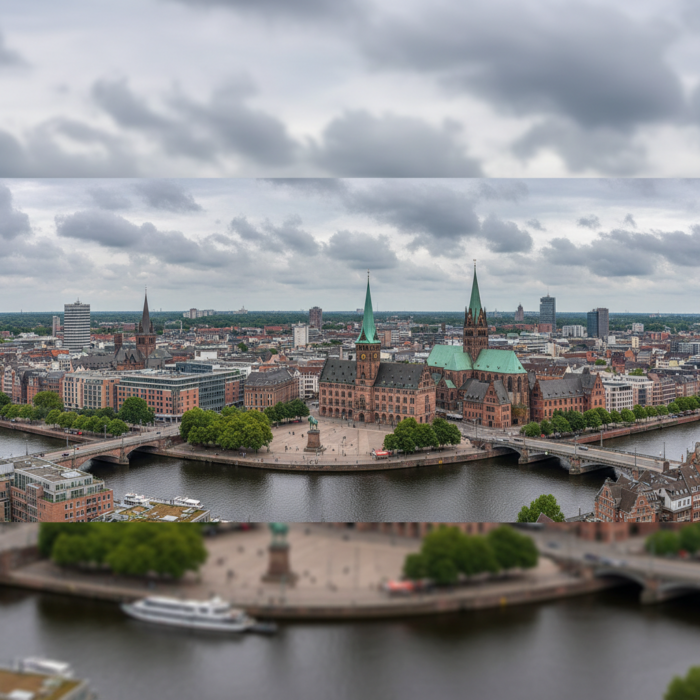 Wettervorhersage für Bremen am 4. Juli 2026: Regenschauer und milde Temperaturen