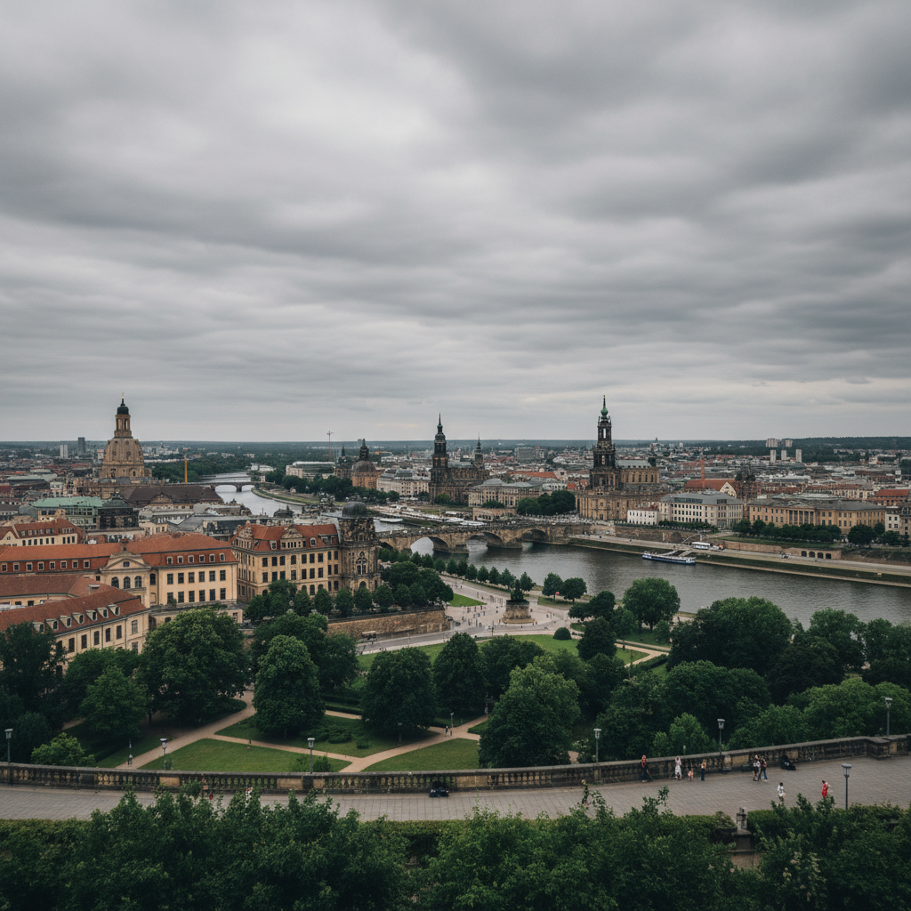Dresden Wetterprognose: Einzelne Regenschauer bei angenehmen 22°C heute zu erwarten