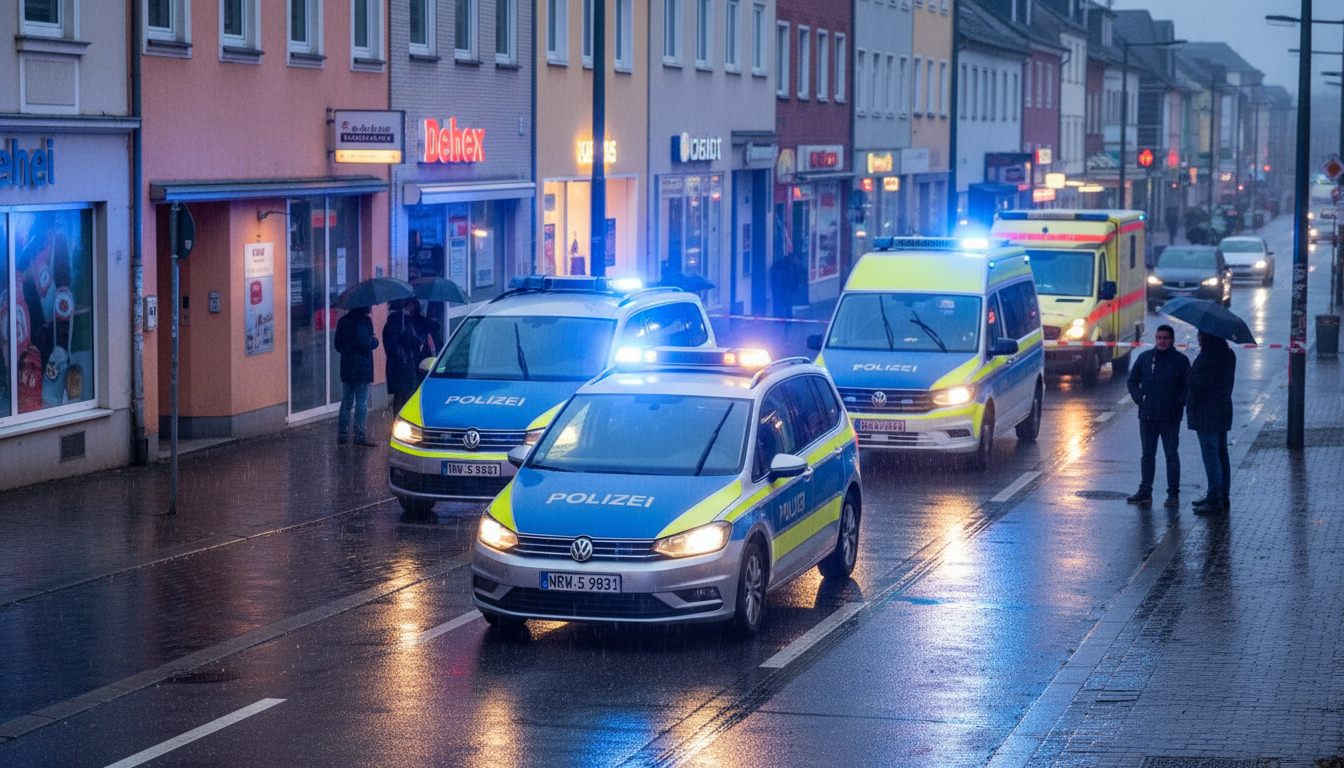 Polizei schießt in Remscheid: Mann stirbt nach Pfefferspray-Konfrontation mit Mädchen