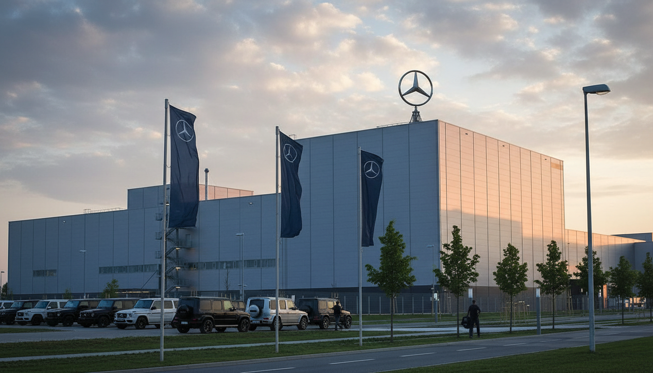 Mercedes-Benz plant Fertigung der Mini-G-Klasse in Ungarn für 2027