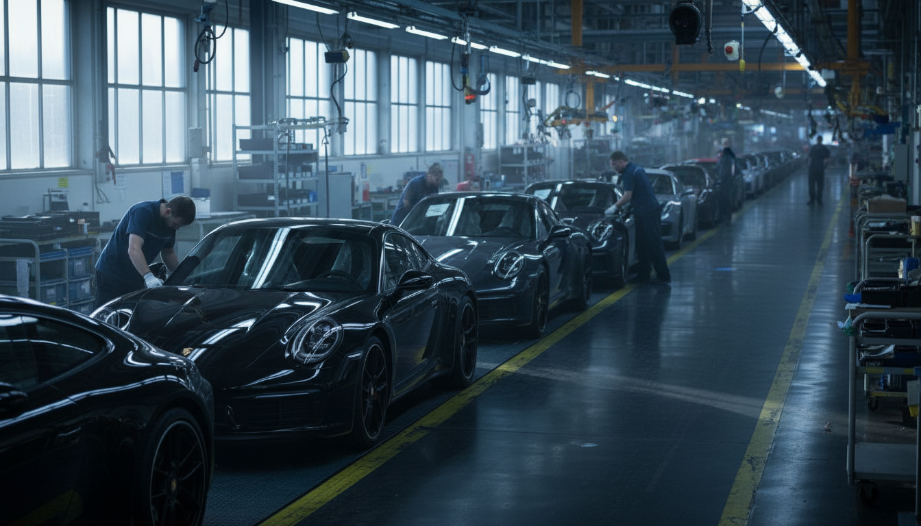 Zukunft von 4000 Stellen bei Porsche ungewiss: Manager in Sorge