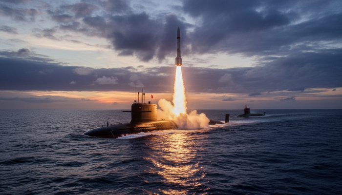 Chinesischer Raketentest: Chinesisches Atom-U-Boot im Südpazifik feuert Testrakete ab