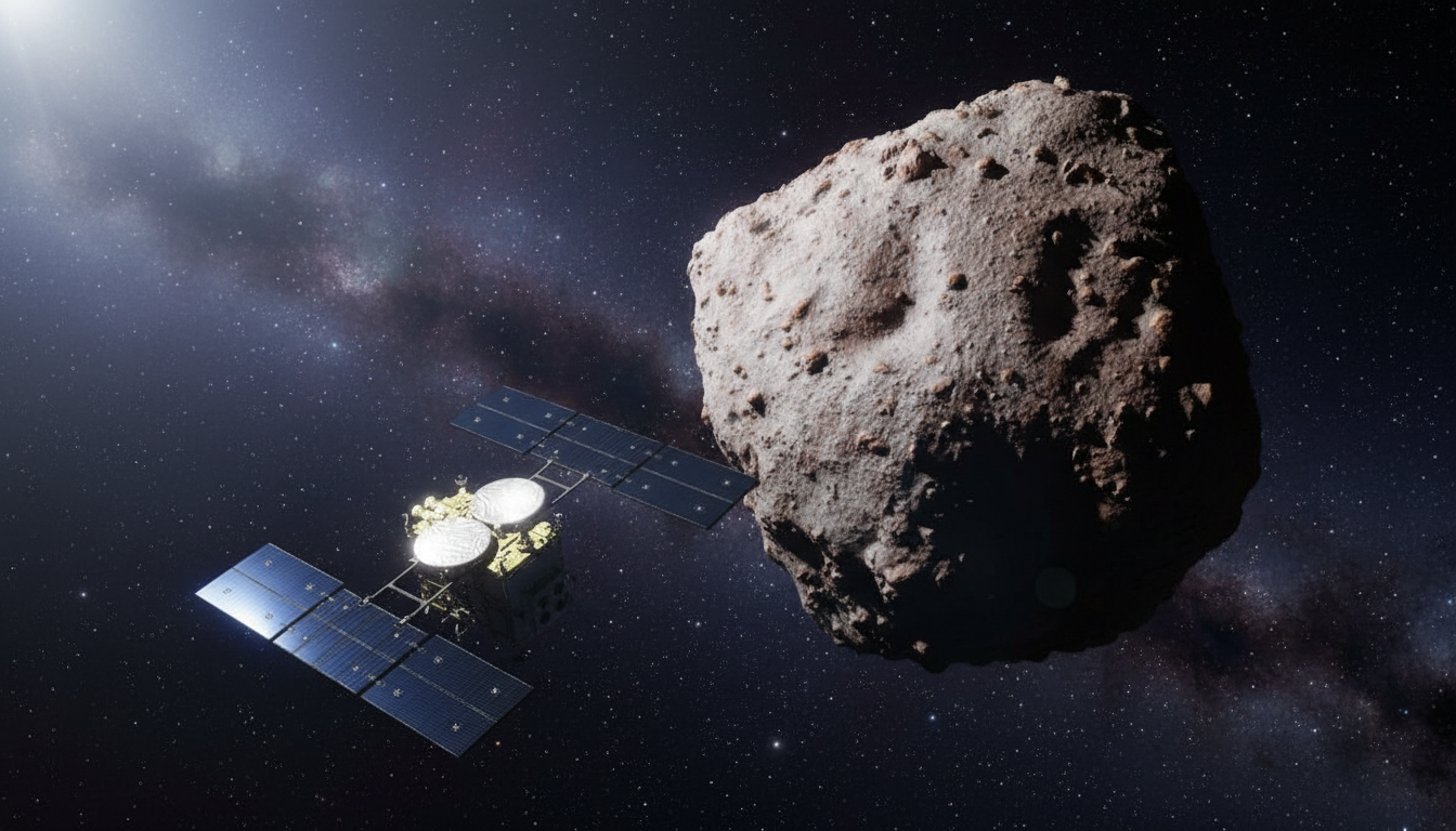 Sonde fliegt nahe an Asteroiden vorbei: Japan erzielt Fortschritt in der Abwehrforschung