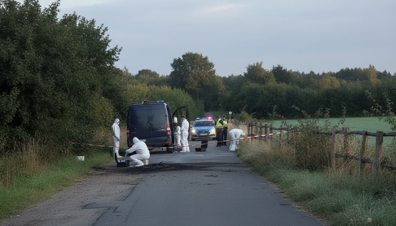 Wie kam es zu dem tragischen Vorfall mit Feuer in der Familie in Hessen?