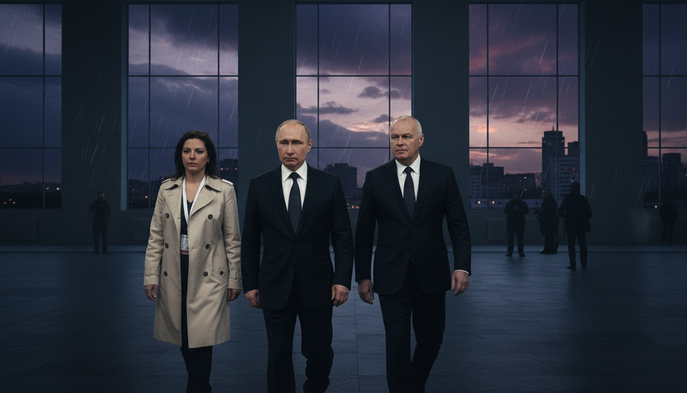 Revolte vor der Tür: Kreml-Propagandistin warnt vor Putins gefährlichem Machtspiel