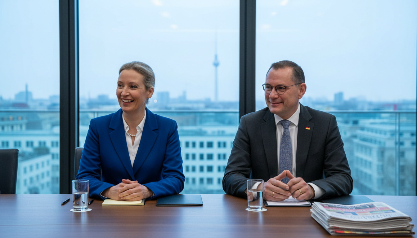 AfD nimmt erstmals die Spitzenposition in Berliner Wahlumfrage ein
