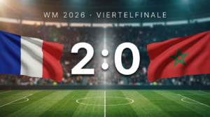 WM 2026: Frankreich 2:0 Marokko – Spielbericht & Stimmen