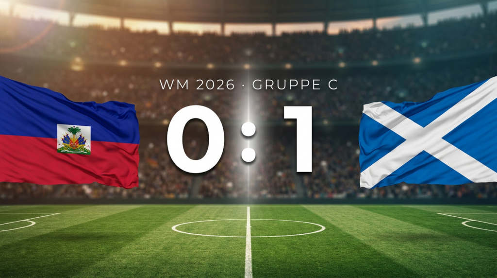 WM 2026: Haiti 0:1 Schottland – Spielbericht & Stimmen