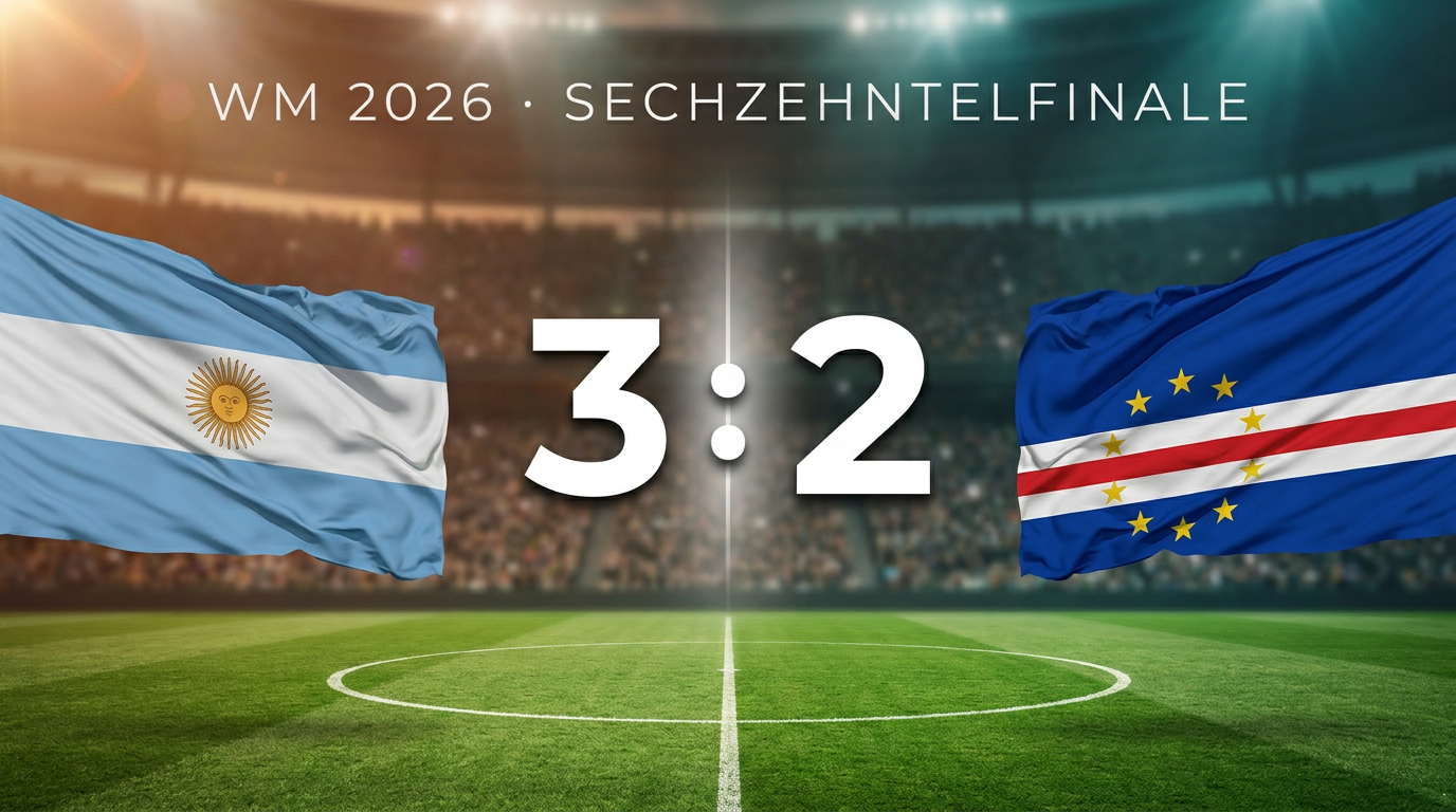 WM 2026: Argentinien 3:2 Kap Verde – Spielbericht & Stimmen