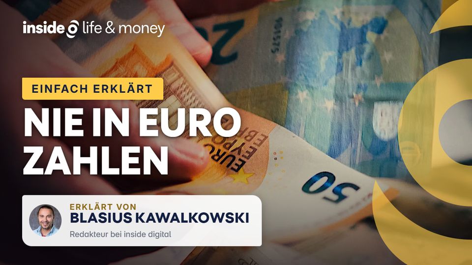Urlaub mit Karte bezahlen: Warum Euro am Automaten oft die teurere Wahl ist