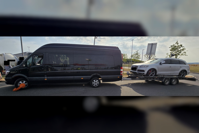 A38 Höhe Nordhausen: Überladung auf der A38